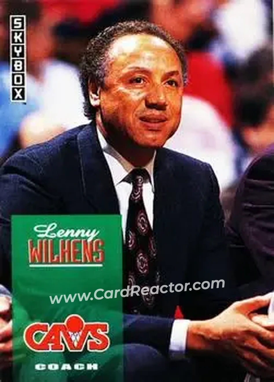 1992-93 SkyBox #259 - Lenny Wilkens - Cleveland Cavaliers - Front
