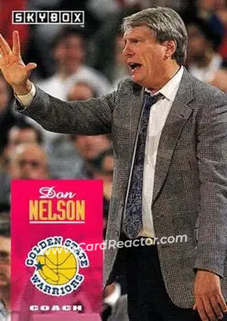 1992-93 SkyBox #263 - Don Nelson - Golden State Warriors - Front