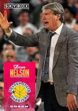 1992-93 SkyBox #263 - Don Nelson - Golden State Warriors
