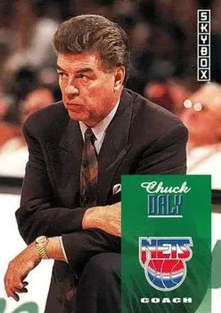1992-93 SkyBox #271 - Chuck Daly - New Jersey Nets