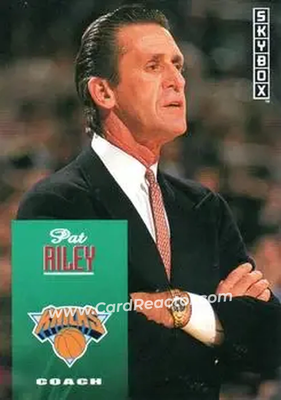 1992-93 SkyBox #272 - Pat Riley - New York Knicks - Front