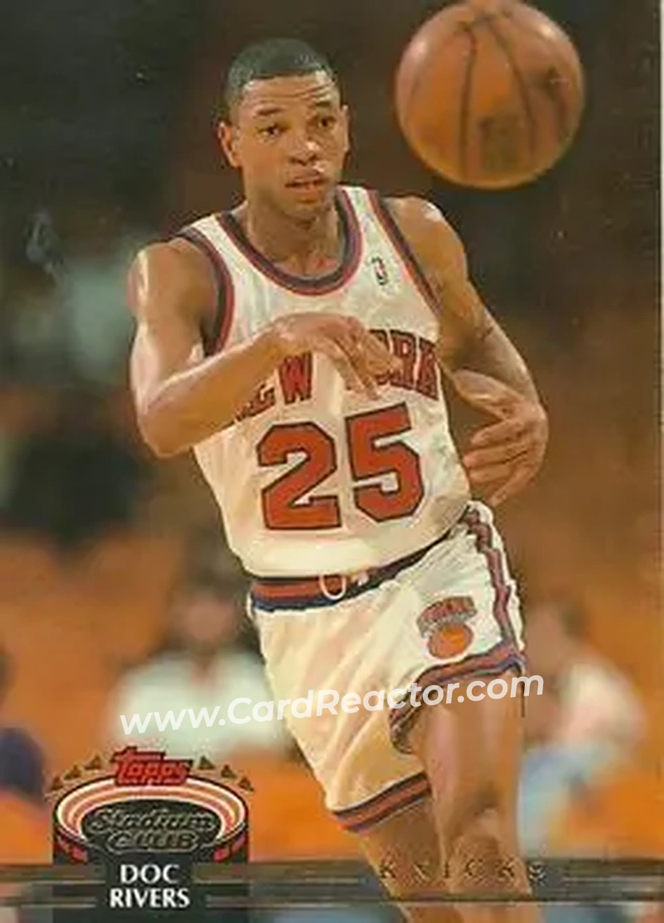 1992-93 Stadium Club #241 - Doc Rivers - New York Knicks - Front 1992-93 Stadium Club #241 - Doc Rivers - New York Knicks - Front