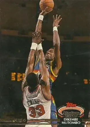 1992-93 Stadium Club #273 - Dikembe Mutombo - Denver Nuggets