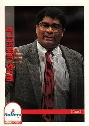 1992-93 Hoops #265 - Wes Unseld - Washington Bullets