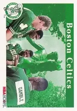 1992-93 Hoops #267 - Card #267 - Boston Celtics