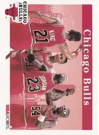 1992-93 Hoops #269 - Card #269 - Chicago Bulls