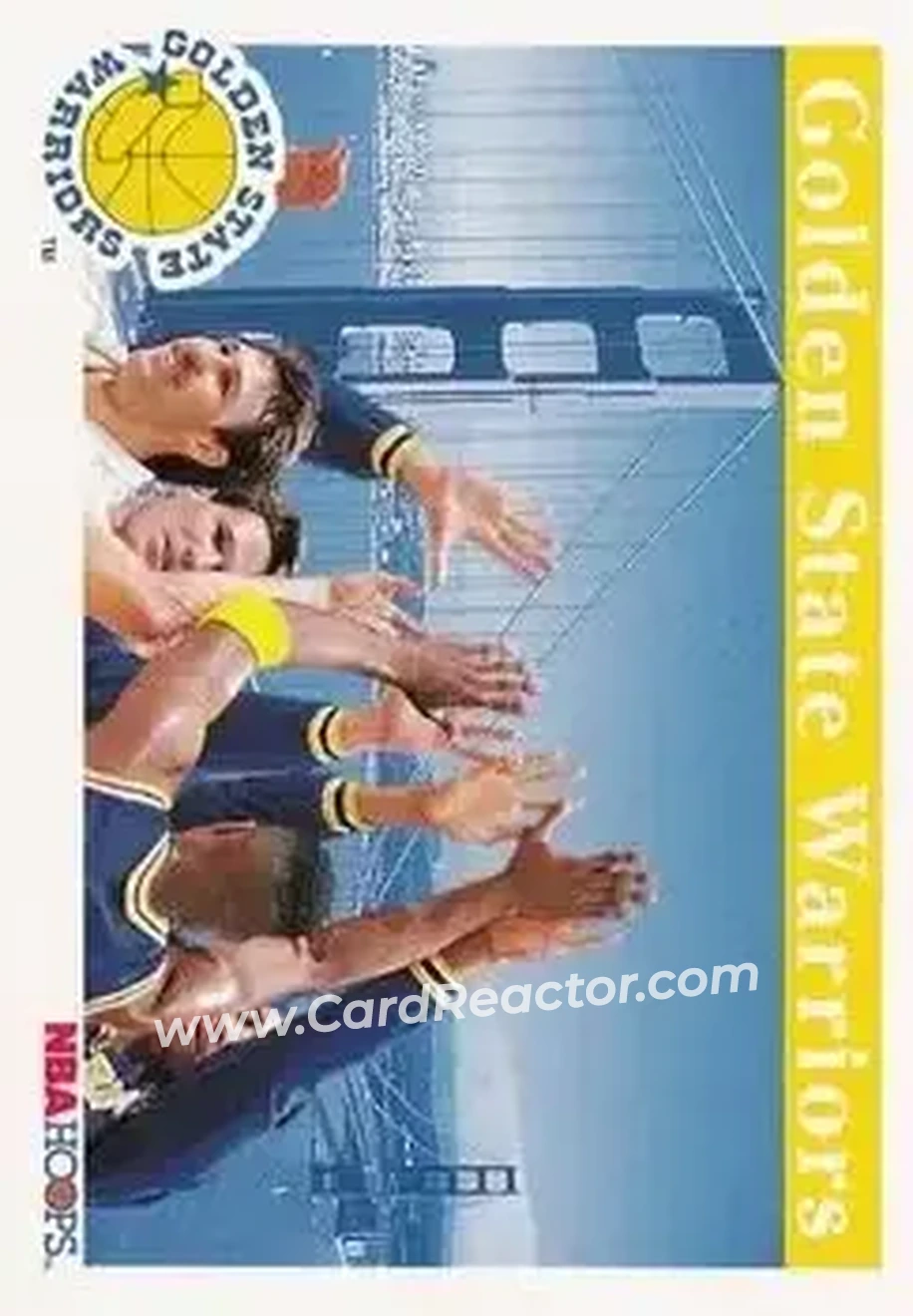 1992-93 Hoops #274 - Card #274 - Golden State Warriors - Front