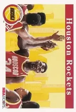 1992-93 Hoops #275 - Card #275 - Houston Rockets