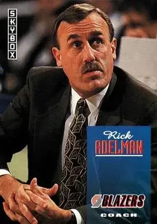 1992-93 SkyBox #276 - Rick Adelman - Portland Trail Blazers