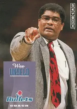 1992-93 SkyBox #281 - Wes Unseld - Washington Bullets