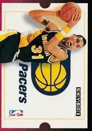 1992-93 SkyBox #292 - Reggie Miller - Indiana Pacers