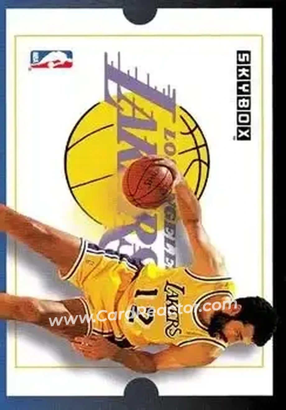1992-93 SkyBox #294 - Vlade Divac - Los Angeles Lakers - Front