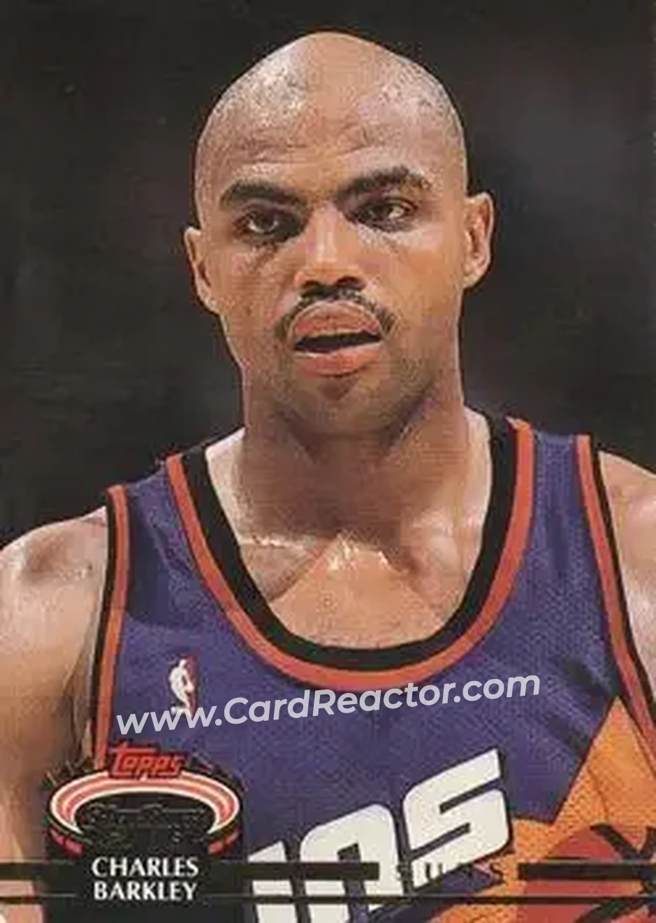 1992-93 Stadium Club #360 - Charles Barkley - Phoenix Suns - Front 1992-93 Stadium Club #360 - Charles Barkley - Phoenix Suns - Front