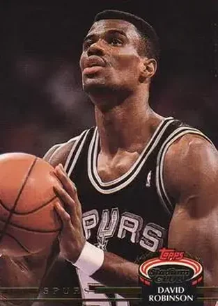 1992-93 Stadium Club #361 - David Robinson - San Antonio Spurs