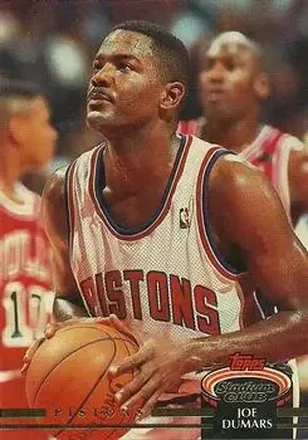 1992-93 Stadium Club #386 - Joe Dumars - Detroit Pistons
