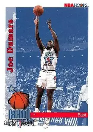1992-93 Hoops #296 - Joe Dumars - Detroit Pistons