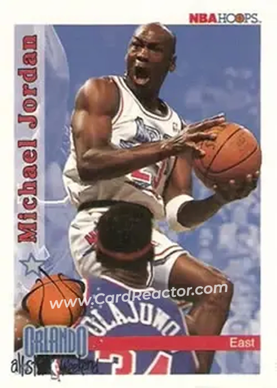 1992-93 Hoops #298 - Michael Jordan - Chicago Bulls - Front