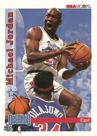 1992-93 Hoops #298 - Michael Jordan - Chicago Bulls