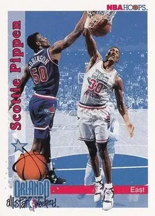 1992-93 Hoops #300 - Scottie Pippen - Chicago Bulls 1992-93 Hoops #300 - Scottie Pippen - Chicago Bulls