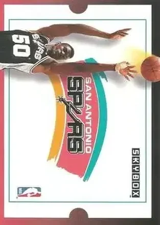 1992-93 SkyBox #299 - David Robinson - San Antonio Spurs