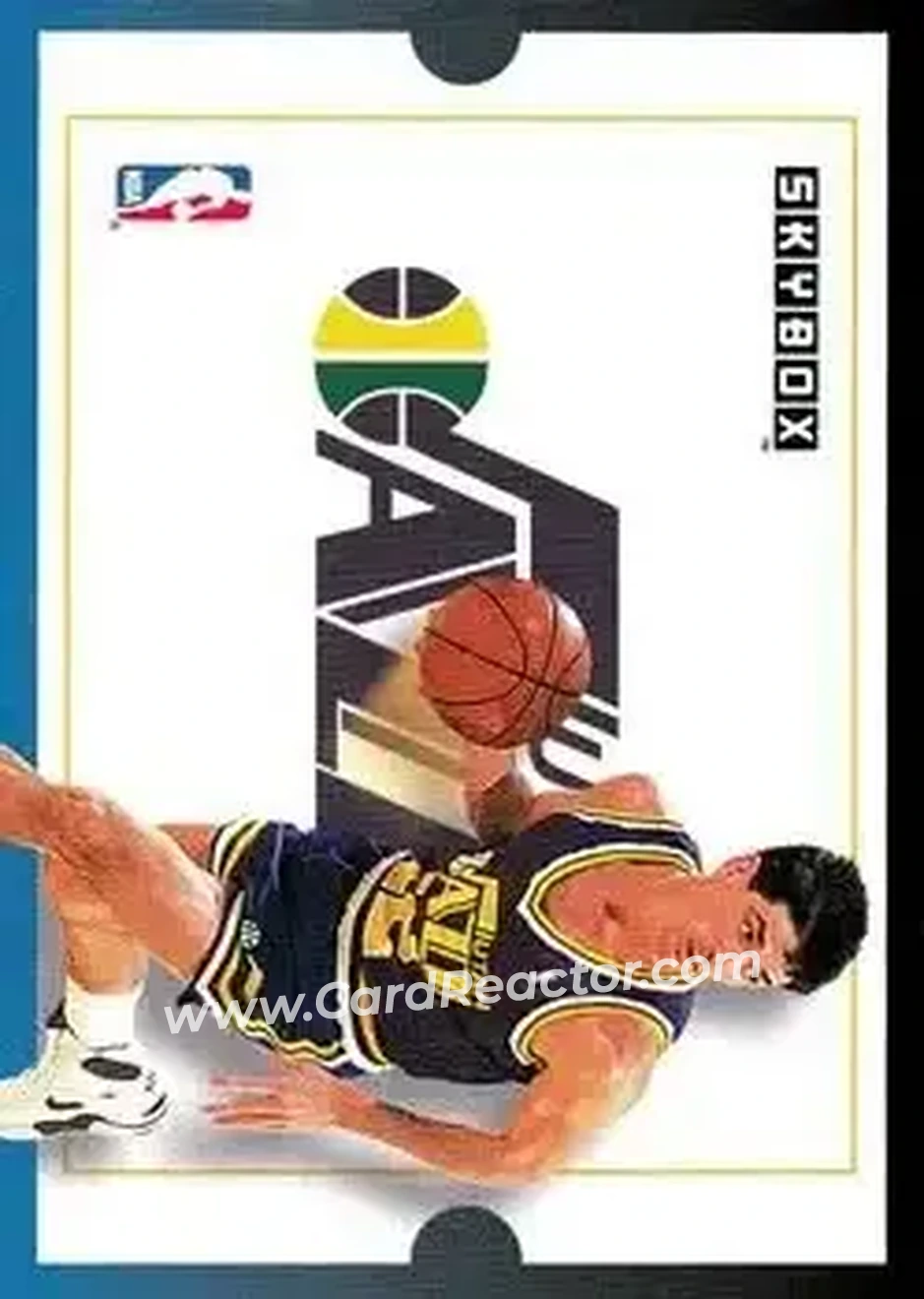 1992-93 SkyBox #307 - John Stockton - Utah Jazz - Front