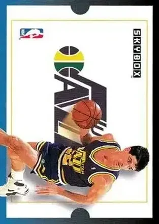 1992-93 SkyBox #307 - John Stockton - Utah Jazz