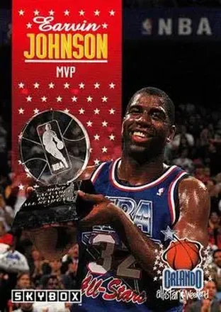 1992-93 SkyBox #310 - Magic Johnson - Los Angeles Lakers
