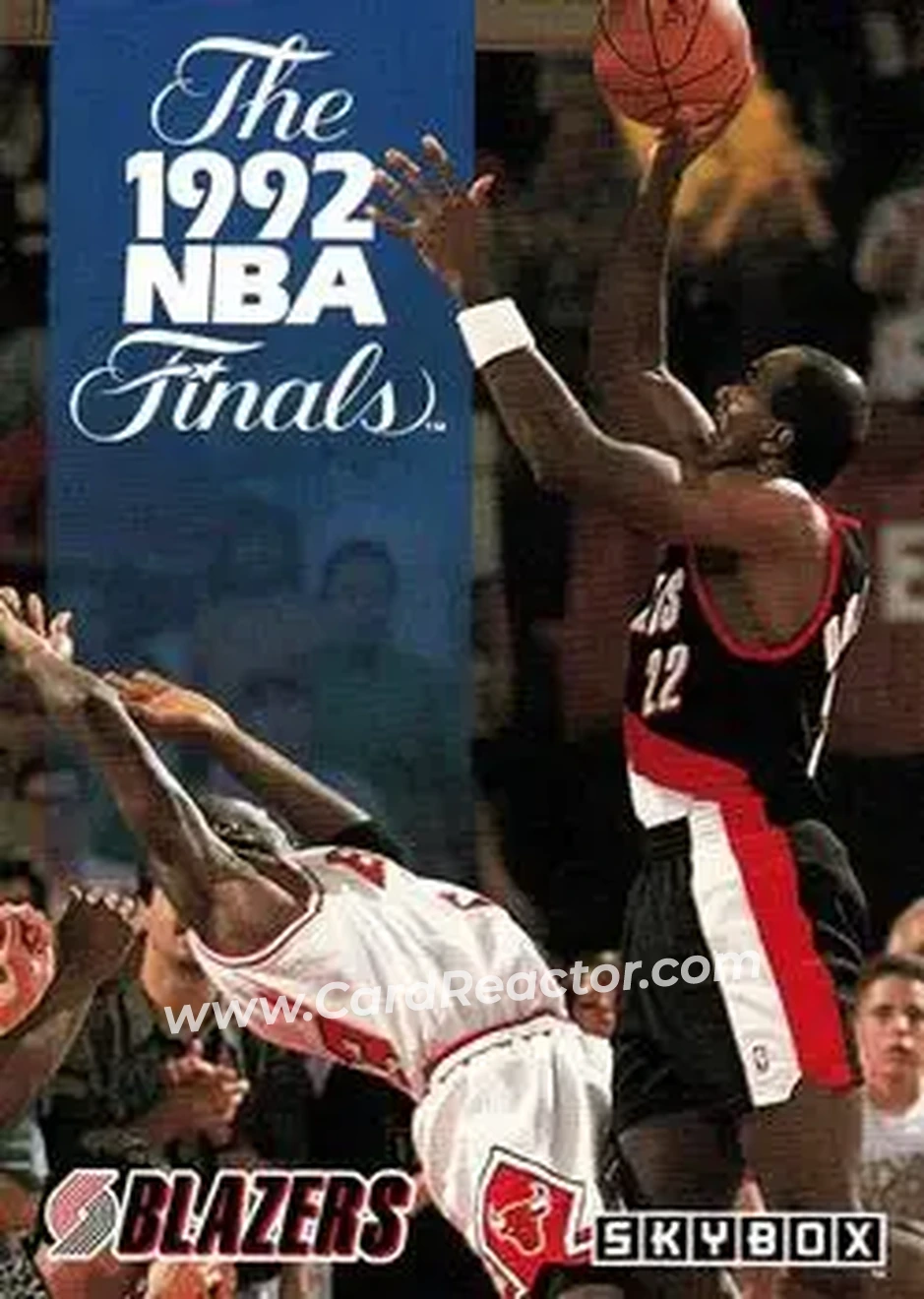 1992-93 SkyBox #315 - Card #315 - Portland Trail Blazers - Front 1992-93 SkyBox #315 - Card #315 - Portland Trail Blazers - Front
