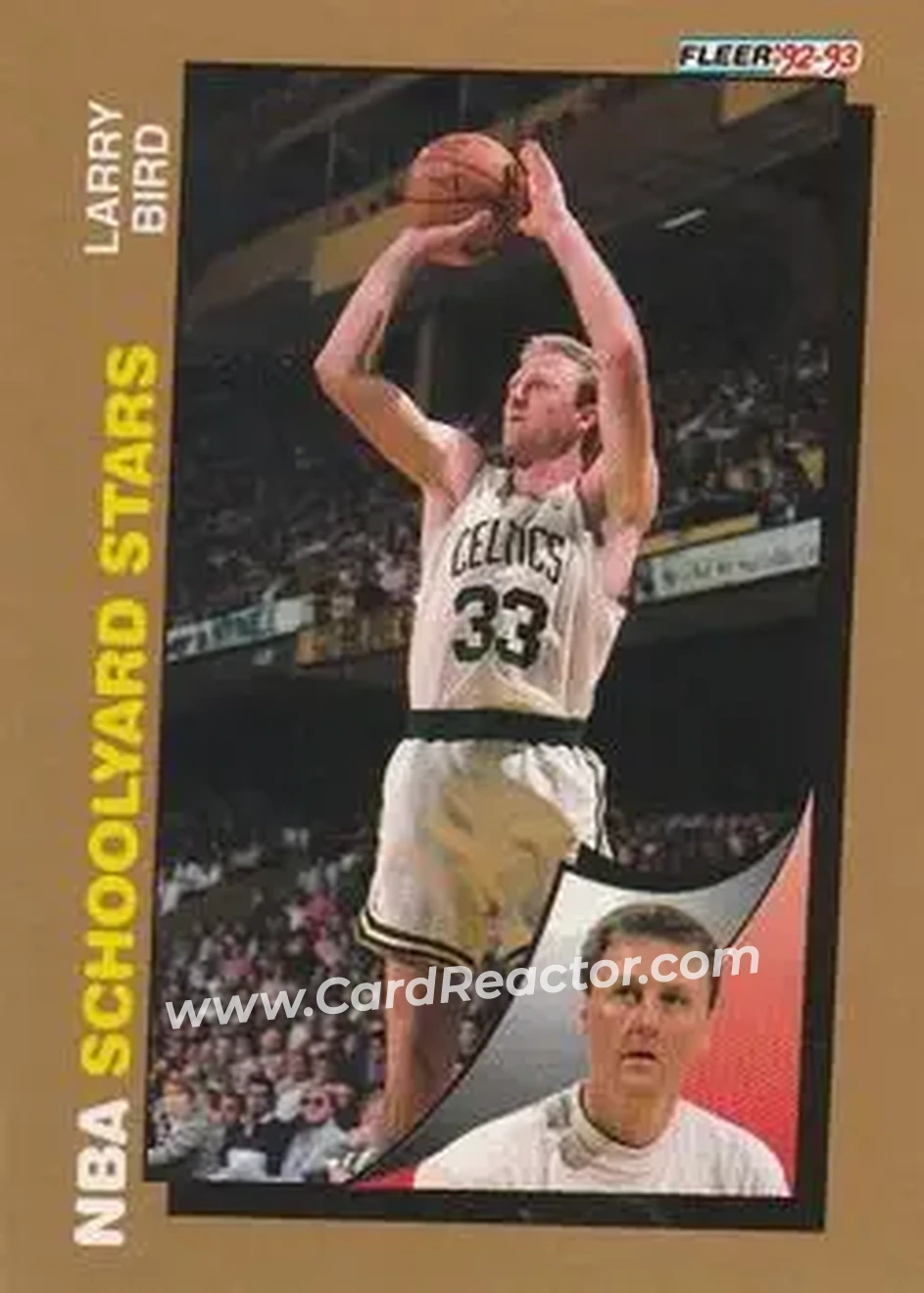 1992-93 Fleer #256 - Larry Bird - Boston Celtics - Front