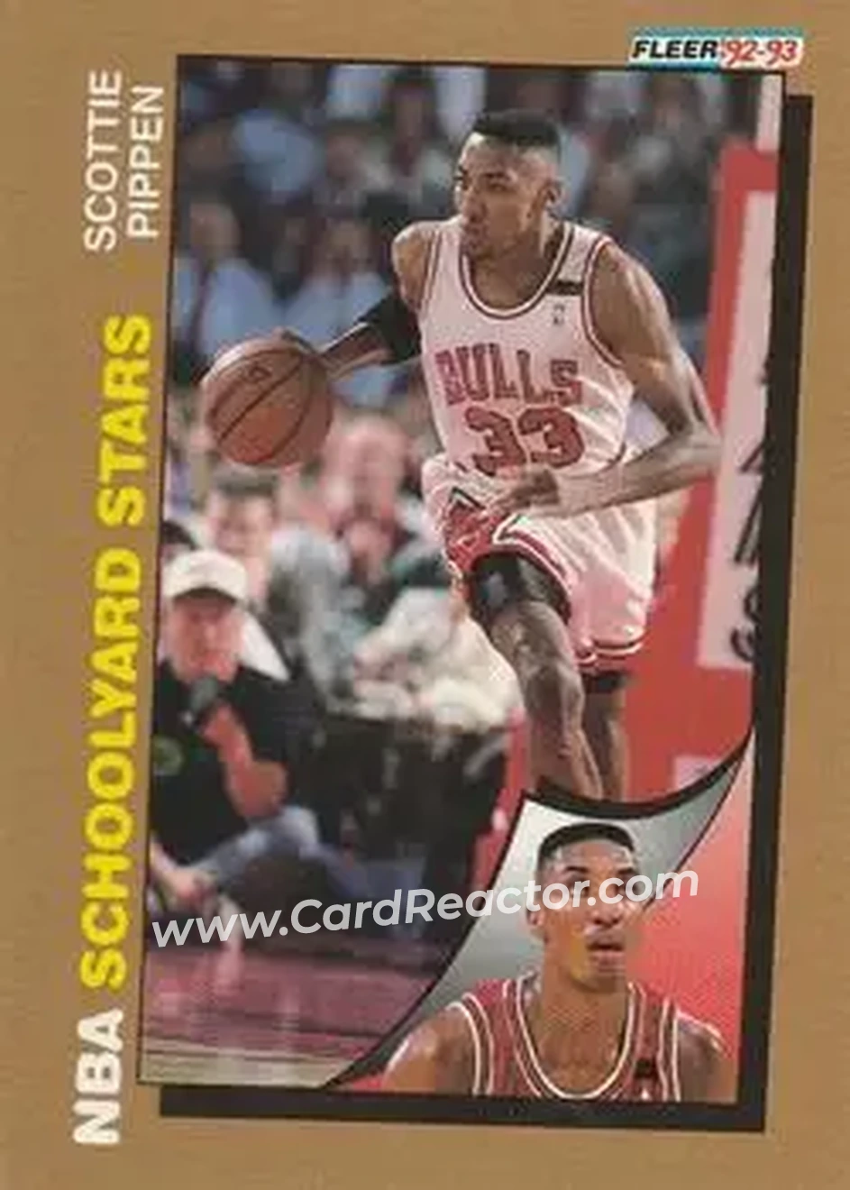 1992-93 Fleer #260 - Scottie Pippen - Chicago Bulls - Front
