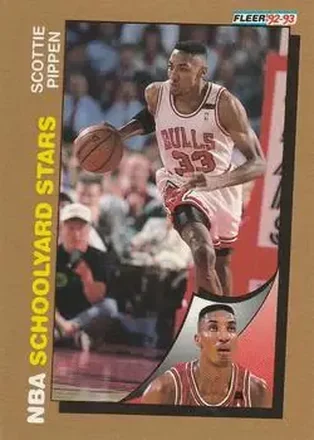 1992-93 Fleer #260 - Scottie Pippen - Chicago Bulls 1992-93 Fleer #260 - Scottie Pippen - Chicago Bulls