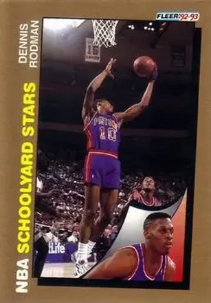 1992-93 Fleer #261 - Dennis Rodman - Detroit Pistons