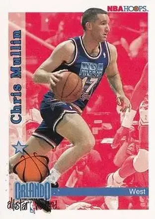 1992-93 Hoops #312 - Chris Mullin - Golden State Warriors