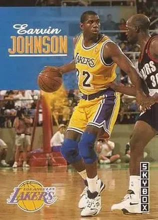 1992-93 SkyBox #358 - Magic Johnson - Los Angeles Lakers