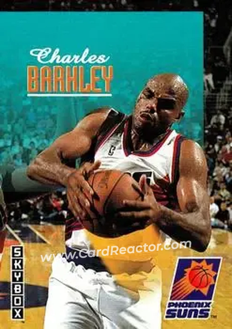 1992-93 SkyBox #389 - Charles Barkley - Phoenix Suns - Front