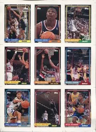 1992-93 Topps - Single Promos #NNO - Card #NNO