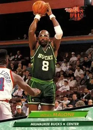 1992-93 Ultra #106 - Moses Malone - Milwaukee Bucks