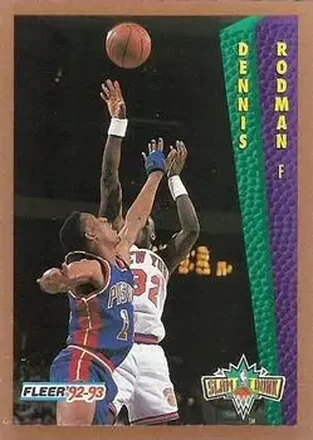 1992-93 Fleer #289 - Dennis Rodman - Detroit Pistons