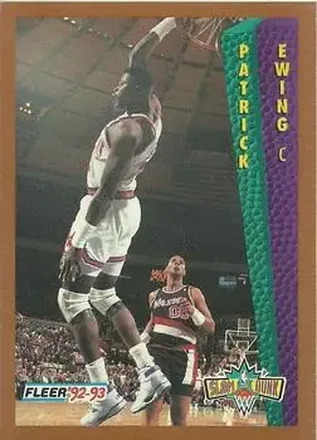 1992-93 Fleer #291 - Patrick Ewing - New York Knicks