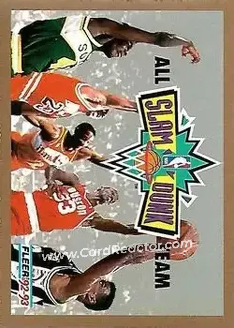 1992-93 Fleer #NNO - Card #NNO - Front