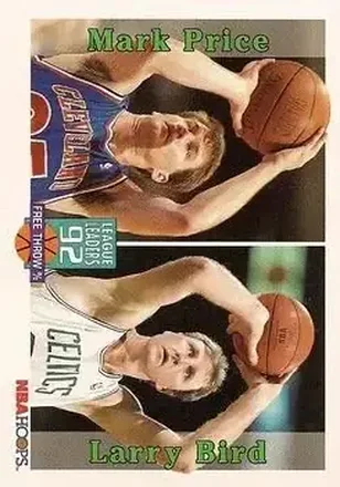 1992-93 Hoops #322 - Card #322