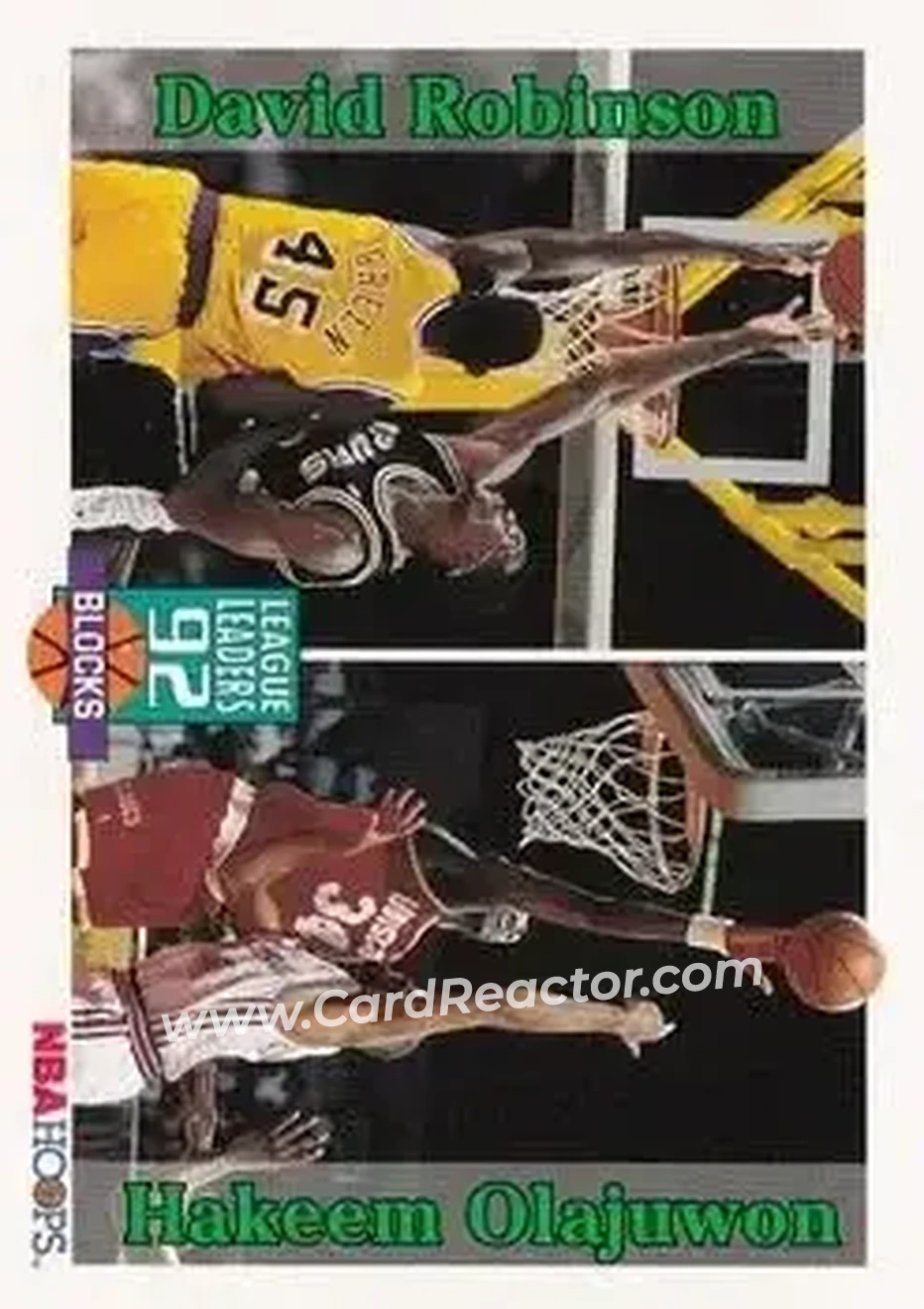 1992-93 Hoops #323 - Card #323 - Front