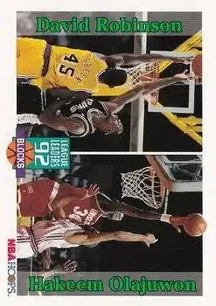 1992-93 Hoops #323 - Card #323