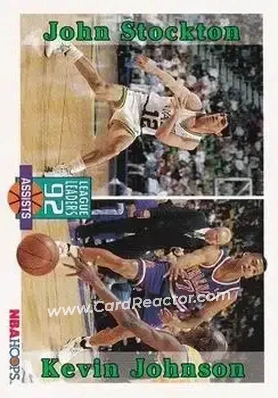 1992-93 Hoops #326 - Card #326 - Front