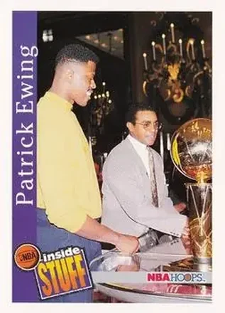 1992-93 Hoops #333 - Patrick Ewing - New York Knicks
