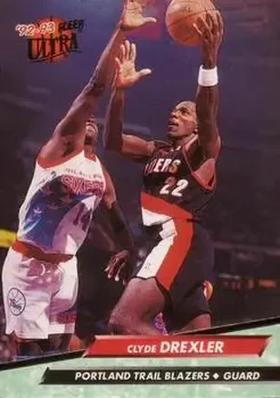 1992-93 Ultra #149 - Clyde Drexler - Portland Trail Blazers