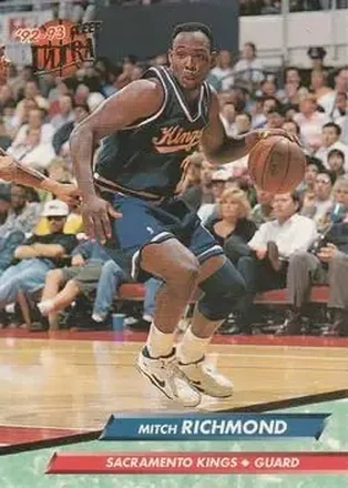 1992-93 Ultra #158 - Mitch Richmond - Sacramento Kings