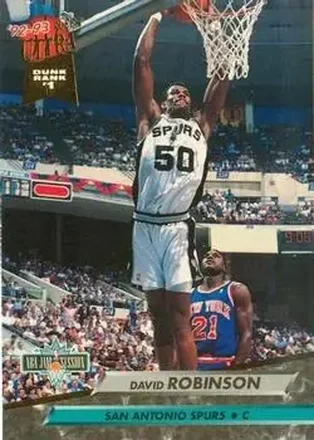 1992-93 Ultra #201 - David Robinson - San Antonio Spurs