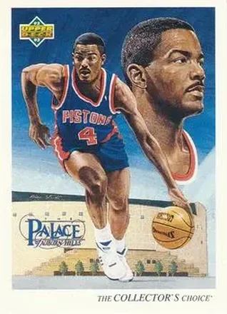1992-93 Upper Deck #53 - Joe Dumars - Detroit Pistons