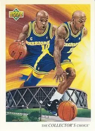 1992-93 Upper Deck #61 - Tim Hardaway - Golden State Warriors